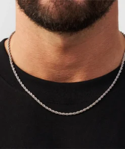 Silver Burgu Zincir Kolye