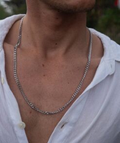 Silver Klasik Model Zincir Kolye