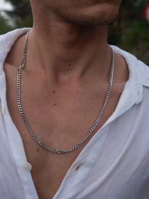 Silver Klasik Model Zincir Kolye
