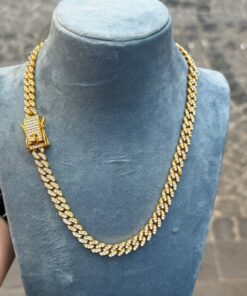 Gold Cuban Chaine Kolye