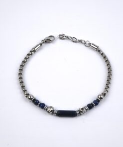 Lacivert Taşlı Bileklik