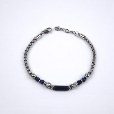 Lacivert Taşlı Bileklik